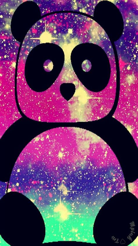 Galaxy Panda Wallpapers Top Free Galaxy Panda Backgrounds Wallpaperaccess