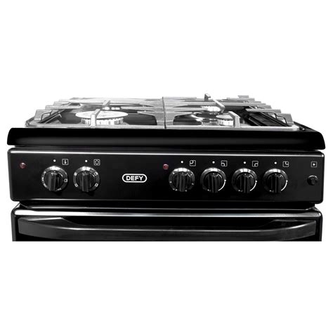 Defy 3 Gas 1 Electric Stove Black Dgs179 Stoves Stand Alone Stoves