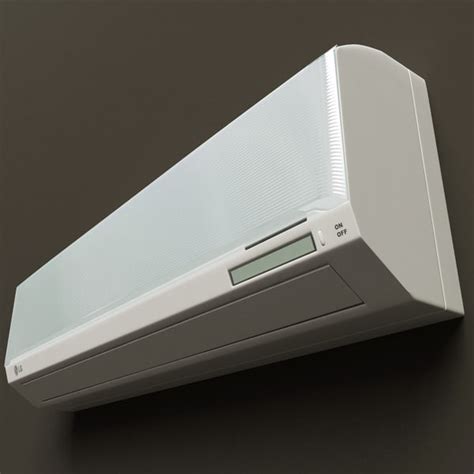 As a member of the daikin. wall mounted air conditioners 3d model