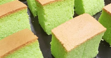 Resep Pandan Ogura Cake Oleh Astri Gusdiyani Cookpad