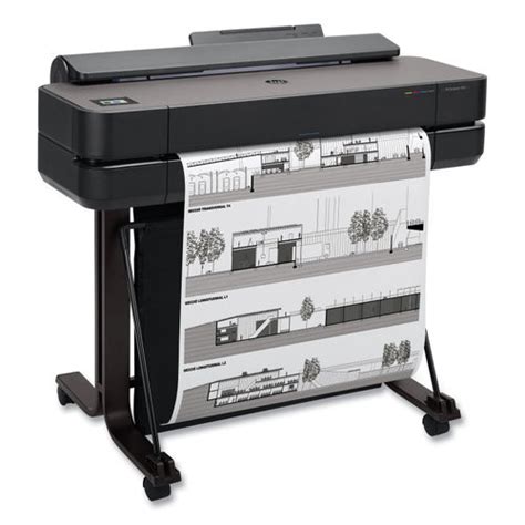 Designjet T630 36 Large Format Wireless Plotter Printer By Hp