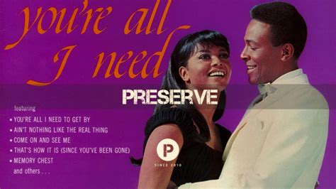 Marvin Gaye And Tammi Terrell You Re All I Need To Get By 68 Youtube