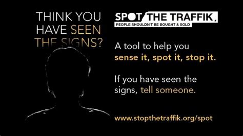 Human Trafficking Campaign Alert Over Slavery Signs Bbc News