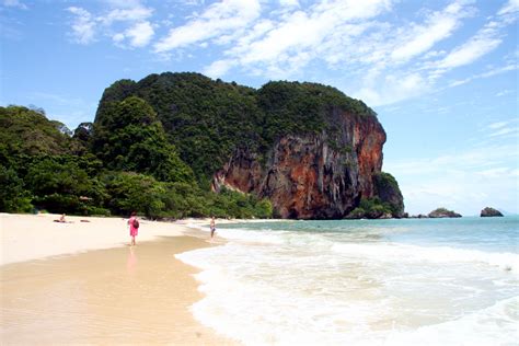 Golden Beach In The Resort Of Krabi Thailand Wallpapers And Images