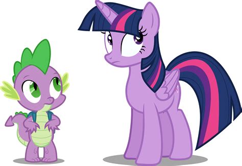 Twilight Sparkle And Spike By Tralomine On Deviantart