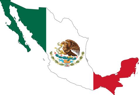 Clip Art Mexico Flag Map Svg Mexico Flag Mexico Map Flag