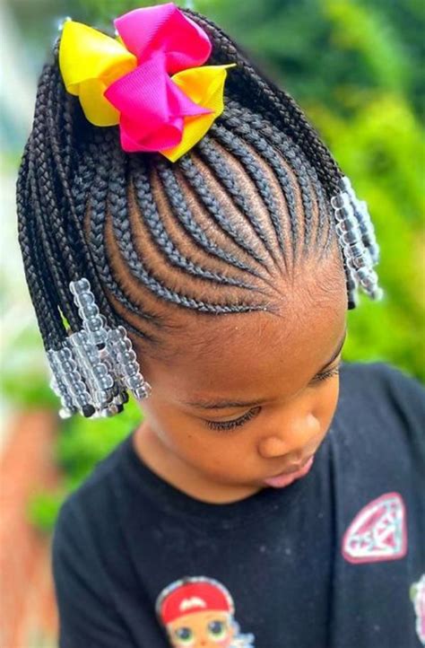 Black Kids Hairstyles With Beads Wcrusy