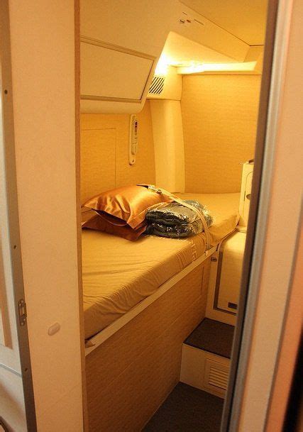 See Inside The Secret Airplane Bedrooms Where Flight Attendants Sleep