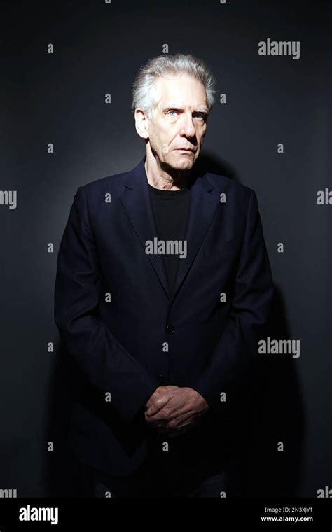 Iconic Filmmaker David Cronenberg Poses For A Portrait In Promotion Of His Debut Novel Consumed