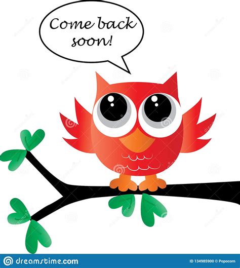 Come Back Soon Rubber Stamp Vector Illustration