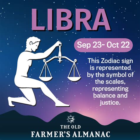 Libra Zodiac Sign The Old Farmers Almanac
