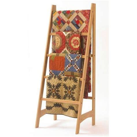 wood magazine downloadable woodworking project plan to build quilt ladder woodcraft quilt