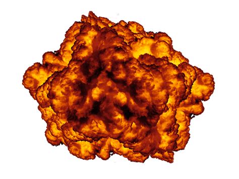 Explosion Effect Png Image Isolated Objects Textures For Photoshop