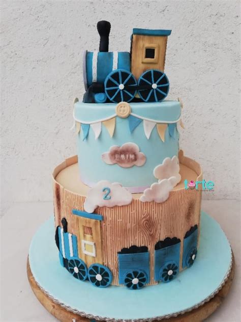 Choo Choo Train By Torte By Amina Eco Baby Cakes Baby Shower Cakes