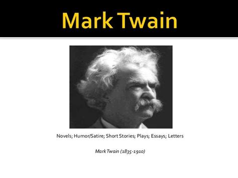 😂 Advice To Youth Mark Twain The Use Of Irony In To By Mark Twain