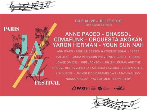 Paris Jazz Festival A Parc Floral Fino Al 28 Luglio Itparigi