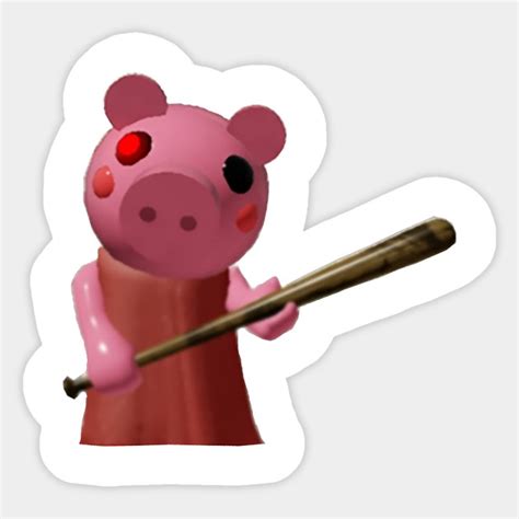 Roblox Piggy Design Roblox Meme Sticker Teepublic