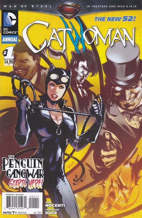 Catwoman Annual 1 Dc Comics The New 52 Vol 4