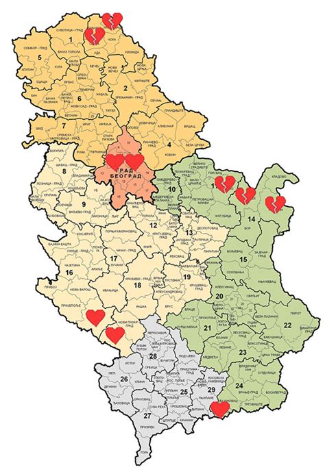 Negotin Mapa Srbije Superjoden