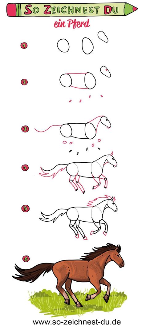 So Zeichnen Sie Ein Pferd Erfahren Sie Wie Sie In Wenigen Schritten Im