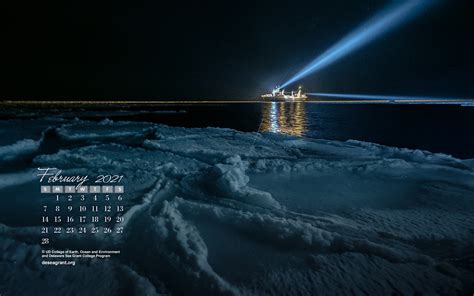 February 2021 Arctic Polar Night — Delaware Sea Grant