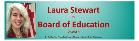 Laura Stewart For Board Of Education D4