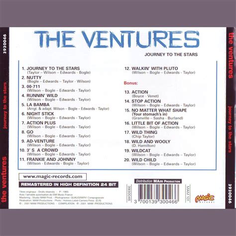 Journey To The Stars - The Ventures mp3 buy, full tracklist