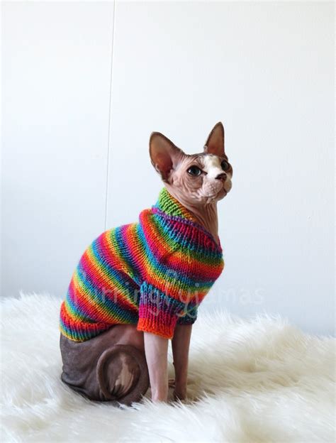 Cat Clothes Warm Cat Sweater Sweater For Cat Clothes For