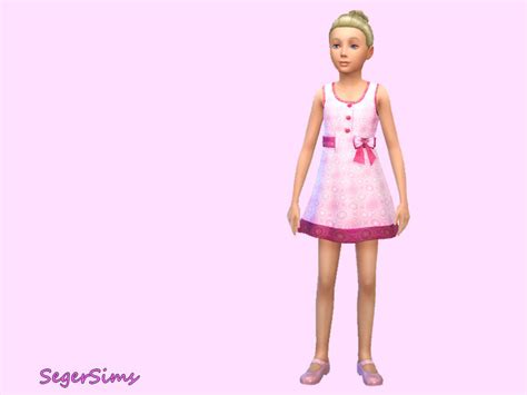 The Sims Resource Pink Dress