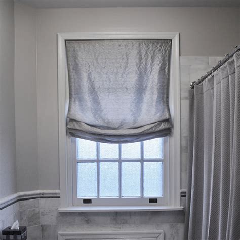 Relaxed Roman Shade Premium Fabric Windows By Melissa