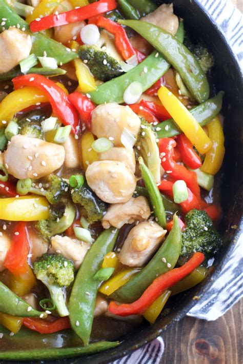 Fragrant ginger, tender veggies and a creamy peanut stir fry sauce come together to make this delicious vegan dish. Our Go-To Homemade Stir-Fry Sauce Recipe | Healthy Ideas for Kids