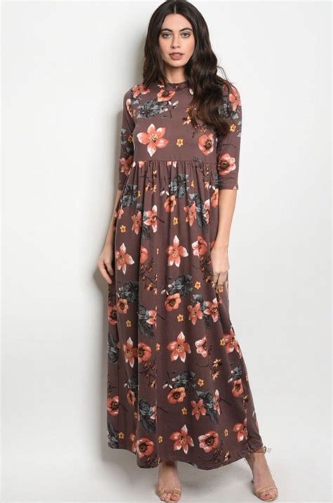 Floral Mauve Maxi Dress Latest Maxi Dresses Floral Maxi Dress