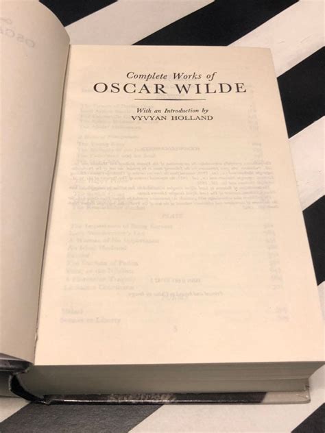 The Complete Works Of Oscar Wilde Hardcover Book