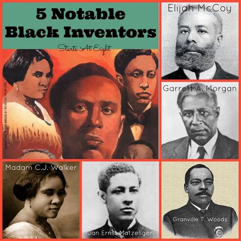 5 Notable Black Inventors Black History Books Black History Month
