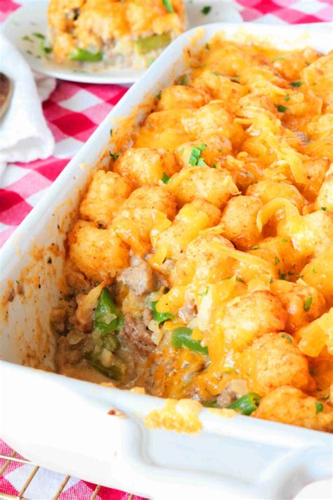 They're so good i kept. Tater Tot Casserole Recipe - The Anthony Kitchen