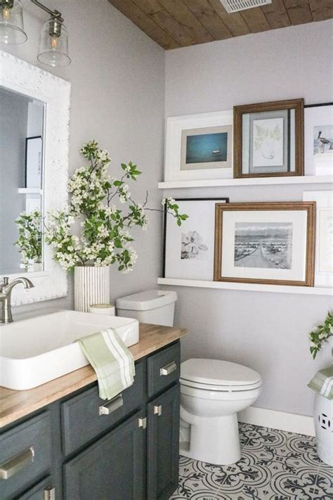 73 Marvelous Modern Farmhouse Style Bathroom Remodel Decor Ideas