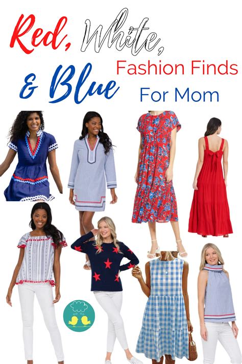 Red White And Blue Fashion Finds For Mom The Chirping Moms Blue
