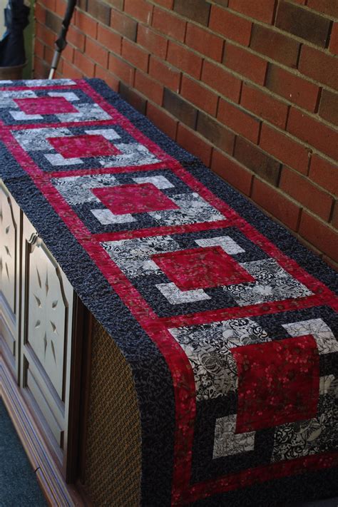 Quilted Bed Runner Double Queen Quiltsy