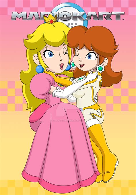 Peach And Daisy Racing Best Friends Forever By Famousmari On Deviantart