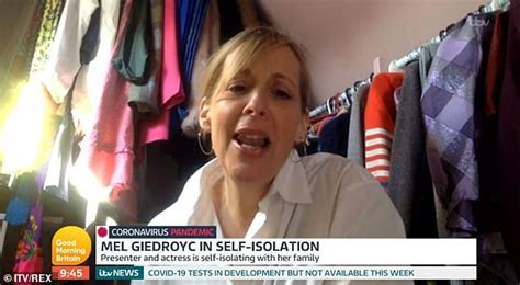 Mel Giedroyc Hides In Wardrobe From Daughter Who She Worries Will Cut