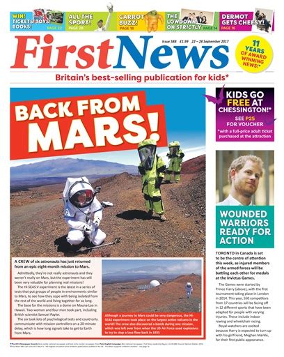 Many newspapers also contain columns in which people offer their own opinions and interpretations of events. Free Kids Newspaper | LatestFreeStuff.co.uk