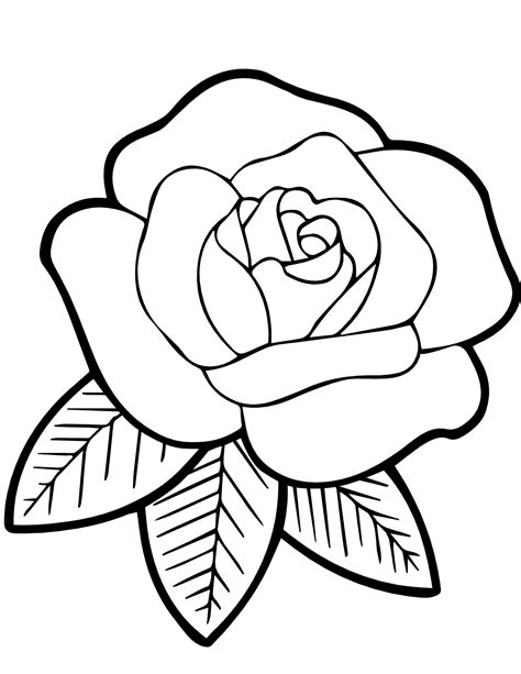 Compartir más de rosas dibujos para colorear vietkidsiq edu vn