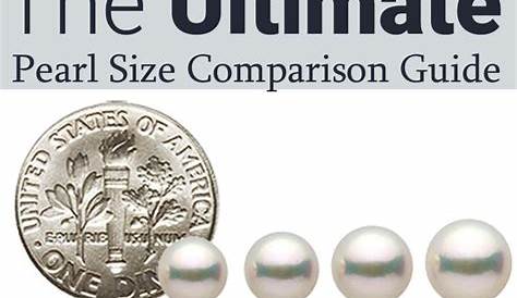 Pearl Size Guide | Pearl size, Pearl jewelry design, Jewelry supplies