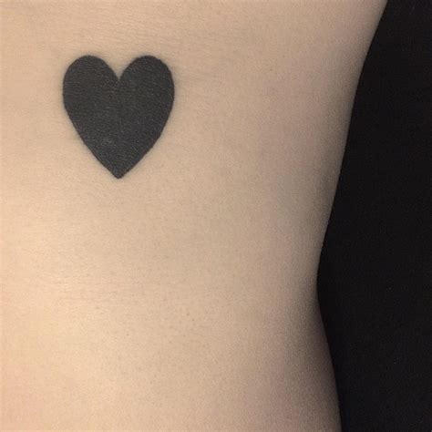 Famous 48 Little Black Heart Tattoo Meaning