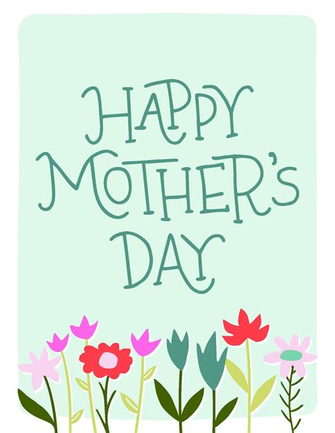 25 Free Printable Mothers Day Cards Mom Will Love