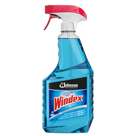 Windex Powerized Glass Cleaners With Ammonia D Sc Johnson Professional