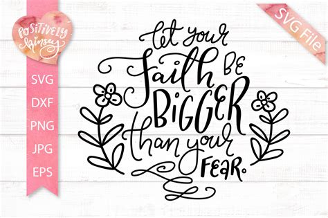 Faith SVG DXF PNG EPS JPG Christian Bible Verse Quote SVG (303641