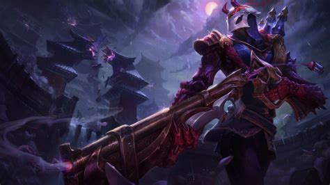 Looking for the best wallpapers? Blood Moon Jhin League Of Legends Wallpapers | Art-of-LoL
