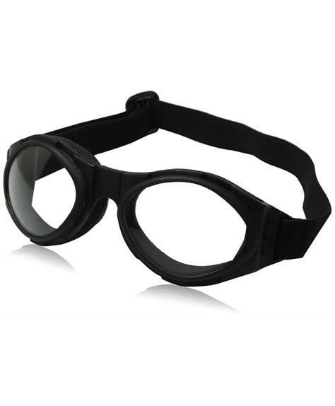 Bobster Eyewear Ba001c Bugeye Goggles Black Frame Clear Lens Cd11sptw0lr