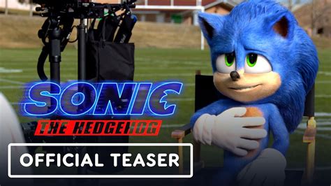 Sonic The Hedgehog Official Teaser Youtube